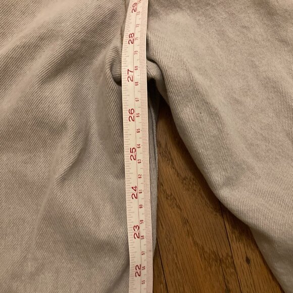 Rare Whoowap Light Gray Illustrated Face Jeans – Size 28 - Picture 9 of 9